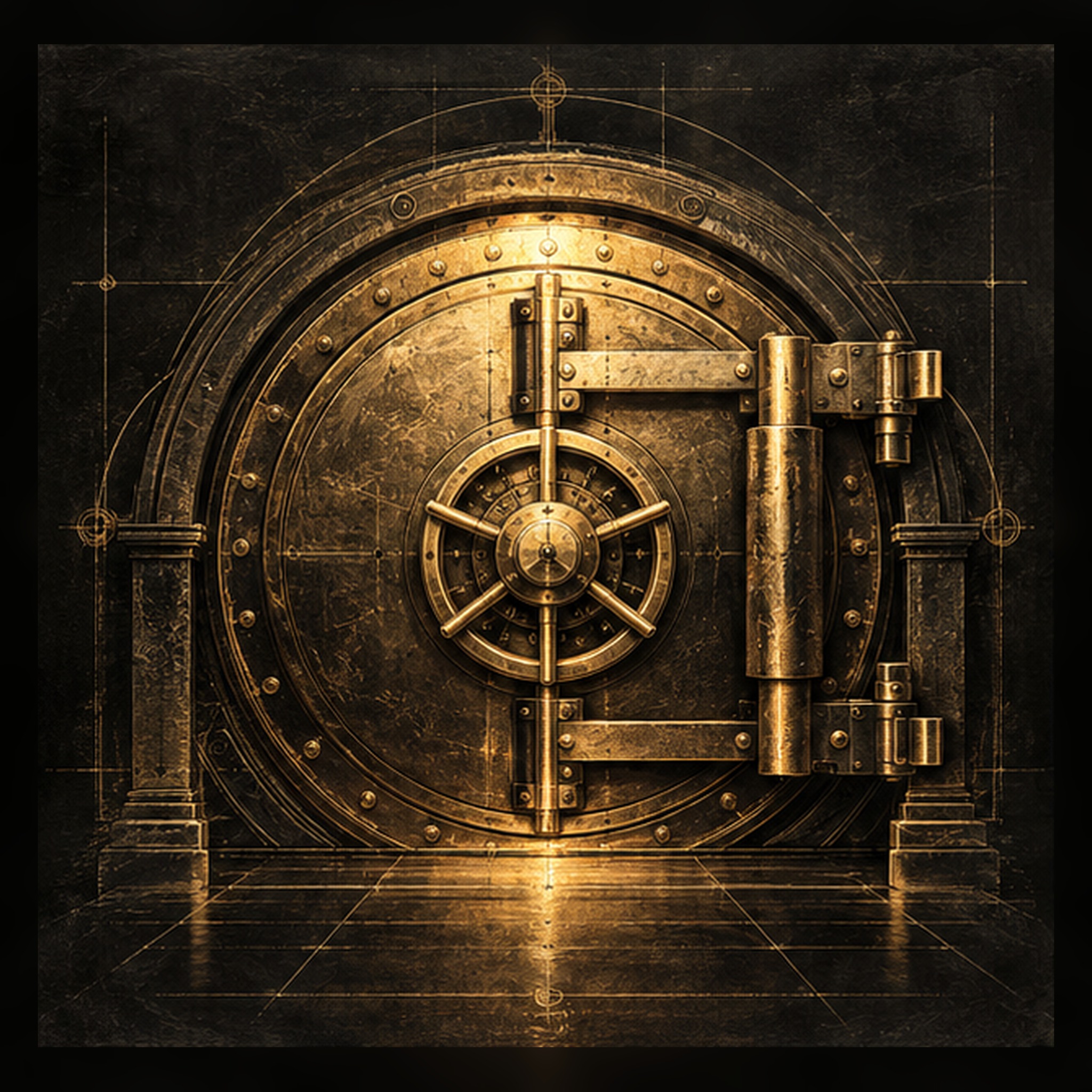 Golden door to Kato’s Melody Vault
